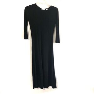 Artizia Babaton black long maxi dress